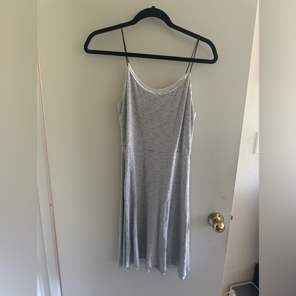 Striped Spaghetti Strap Dress